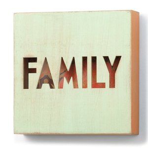 The Nathan Murrell Collection Family Shadow Box